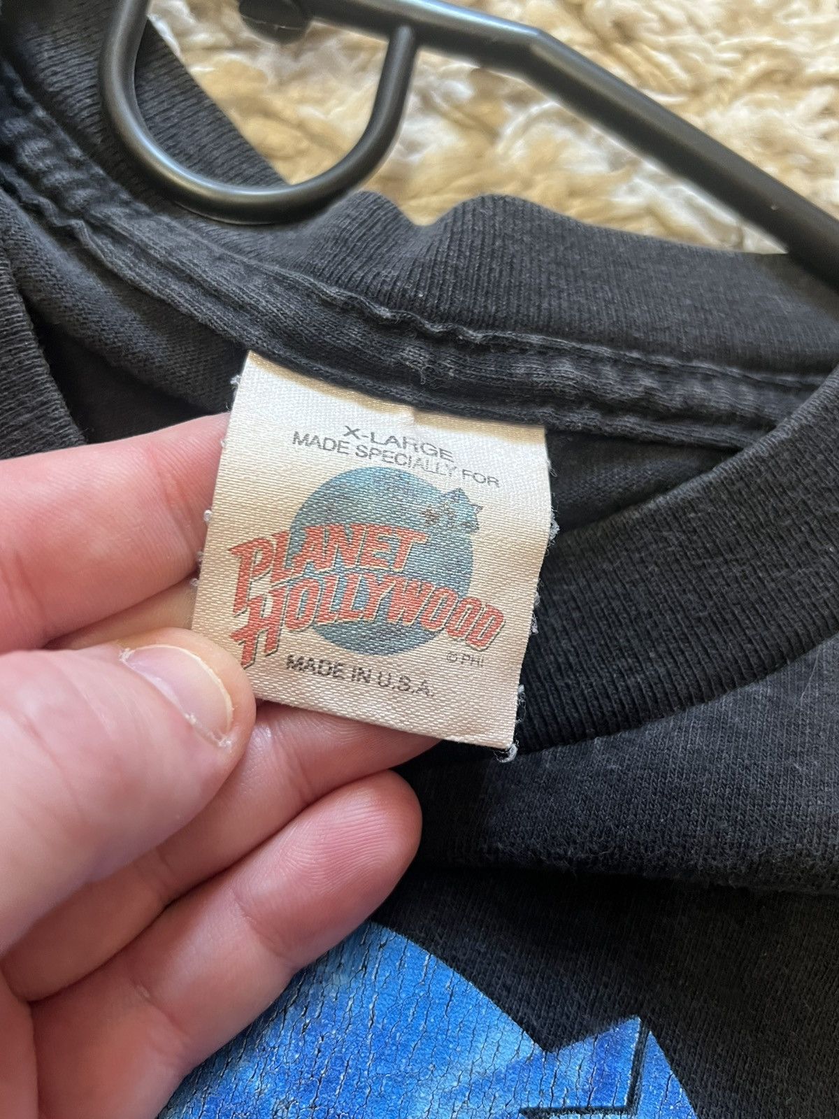 Planet Hollywood Vintage Made in USA Planet Hollywood South Coast Plaza tee Size US XL / EU 56 / 4 - 4 Thumbnail