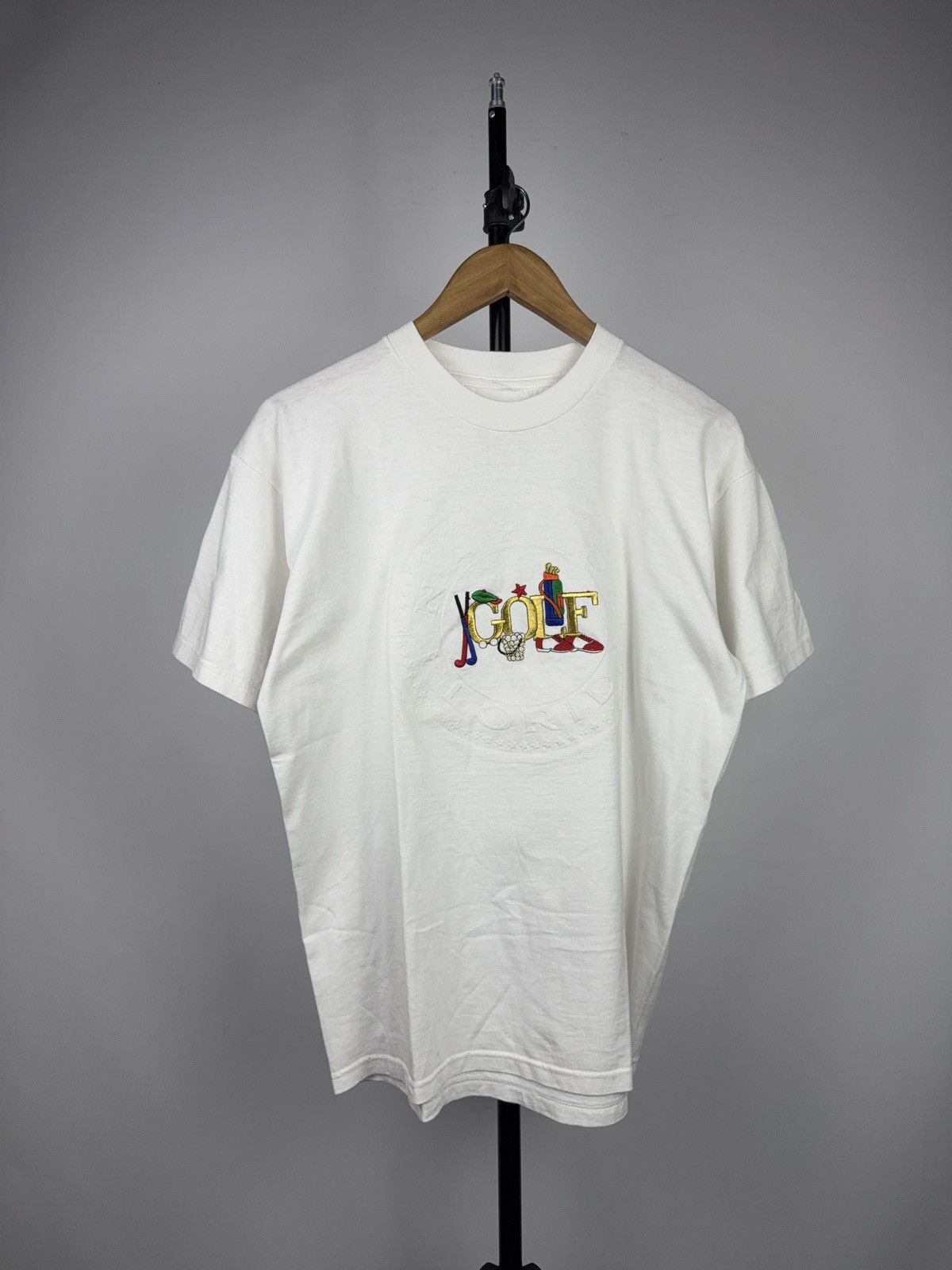 Vintage Vintage Retro 90s Retro Florida GOLF Logo T Shirt Size US M / EU 48-50 / 2 - 1 Thumbnail