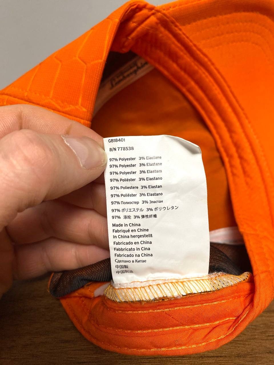 Lamborghini Lamborghini Squadra Corse Travel Cap Orange, One Size Size ONE SIZE - 13 Thumbnail
