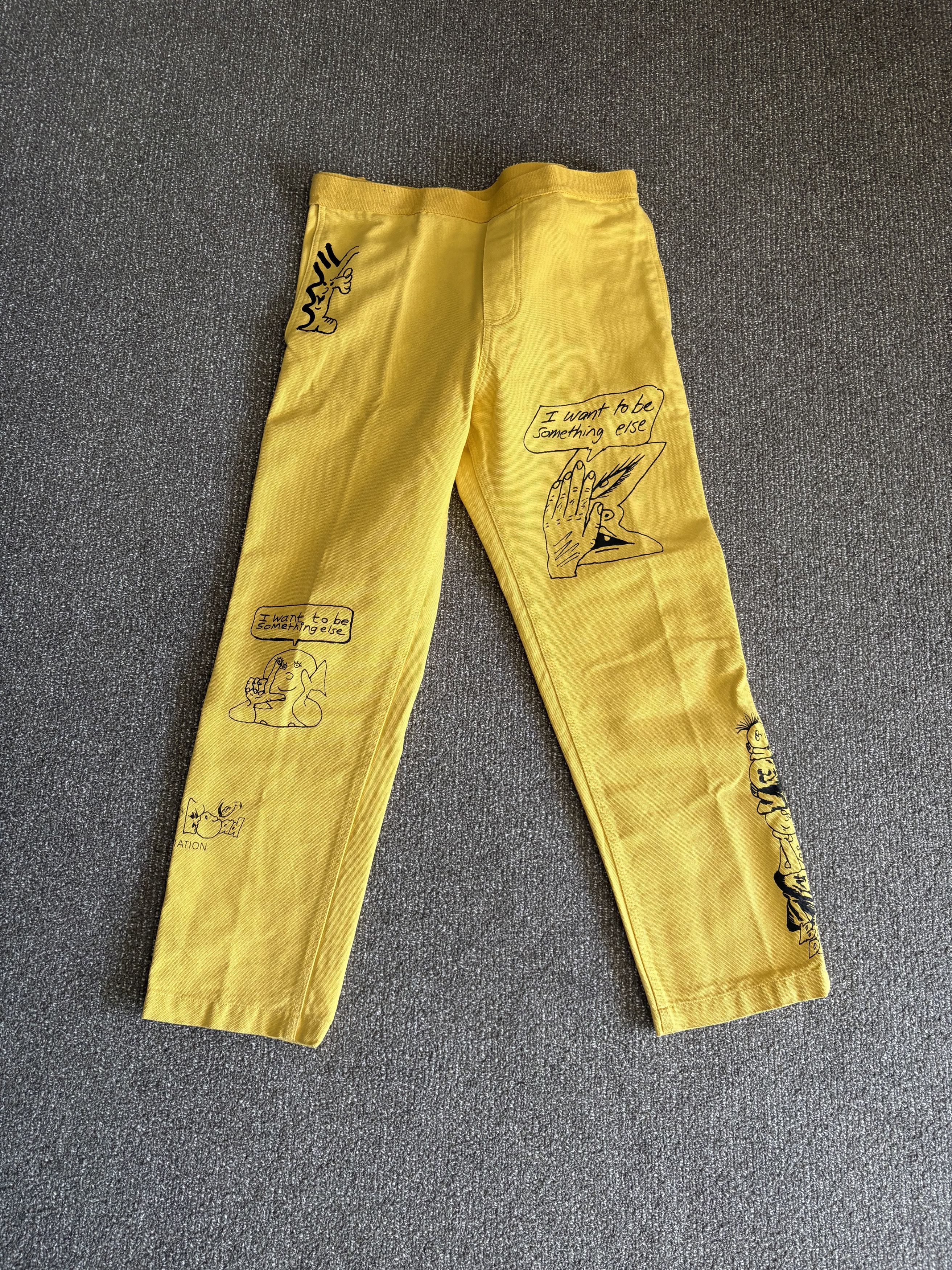 Brain Dead Matt Locke Carpenter Pant - Natural Canvas