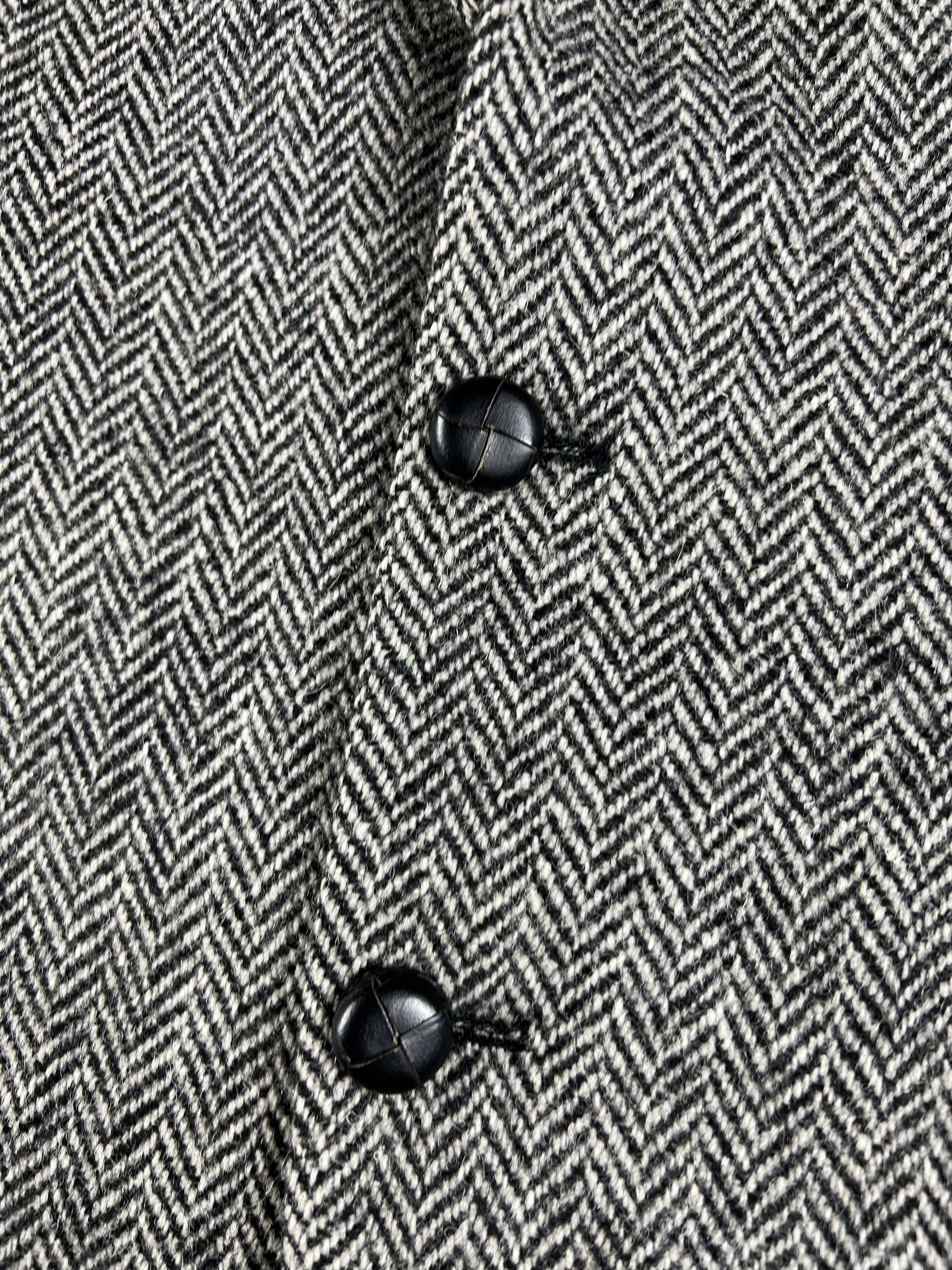 Harris Tweed × Vintage Vintage Harris Tweed Wool Blazer S Size 44S - 2 Thumbnail