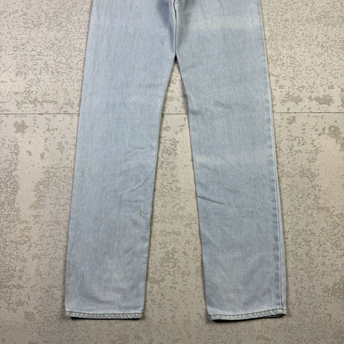 Levi's × Vintage 💥Vintage 90s Levis 515 Sick Blue Wash Denim Pant Size US 29 - 9 Thumbnail
