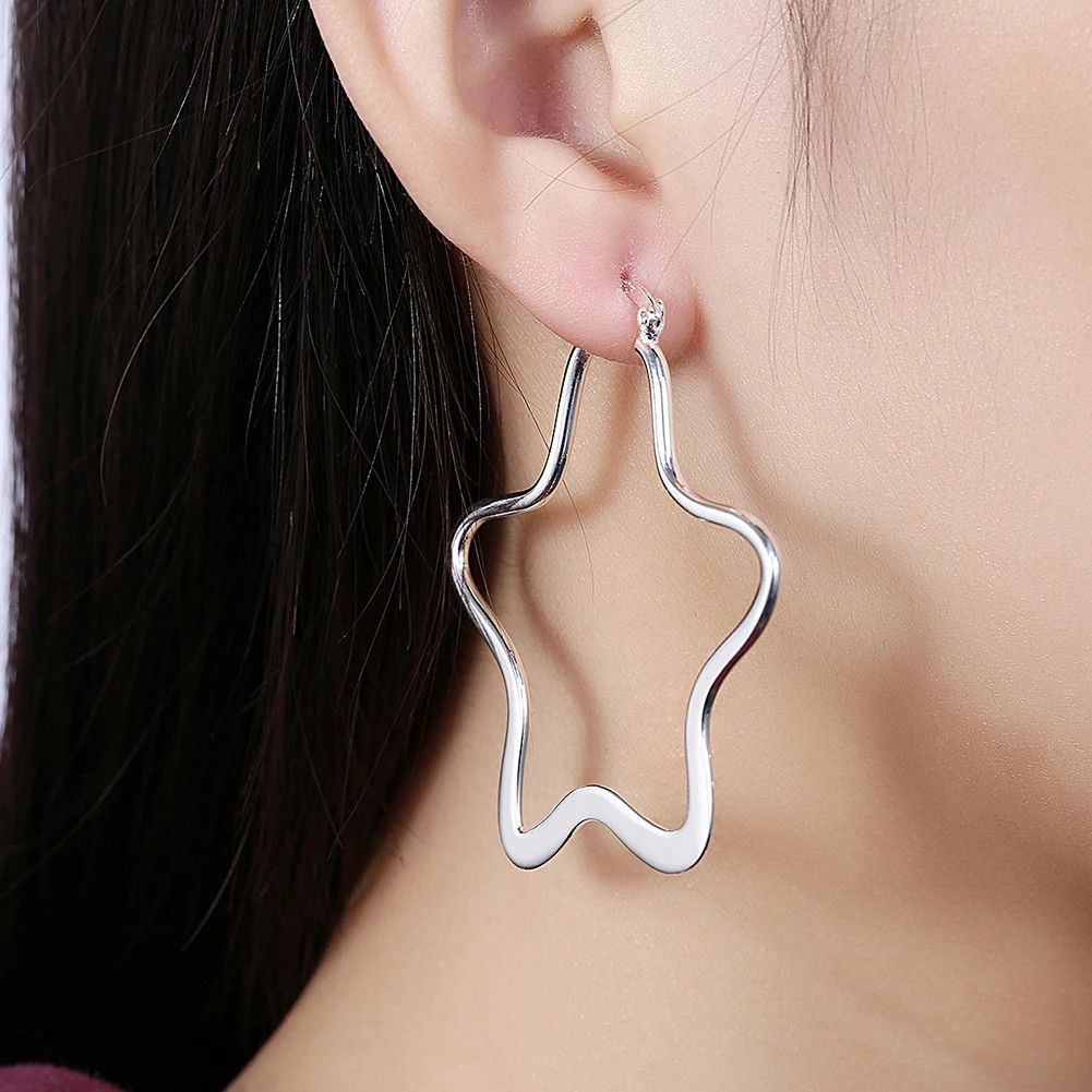 Other Big Five-pointed Star Earrings Christmas Gifts Size ONE SIZE - 3 Thumbnail
