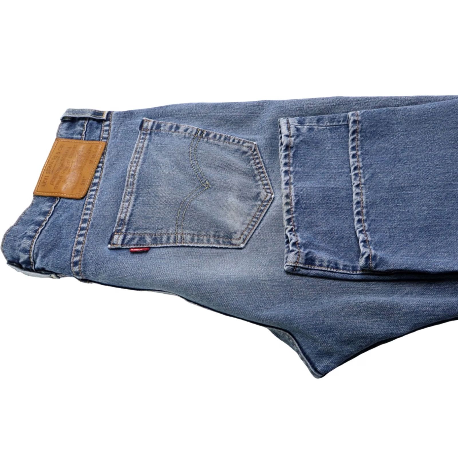 Levi's LEVI'S 511 Premium Big E Jeans Men's Slim Zip Fly High Rise W36/L34 Blue Size US 36 / EU 52 - 7 Thumbnail