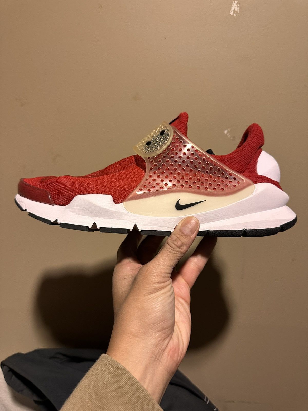 Nike Nike Sock Dart- Red/White Size 9 Size US 9 / EU 42 - 5 Thumbnail