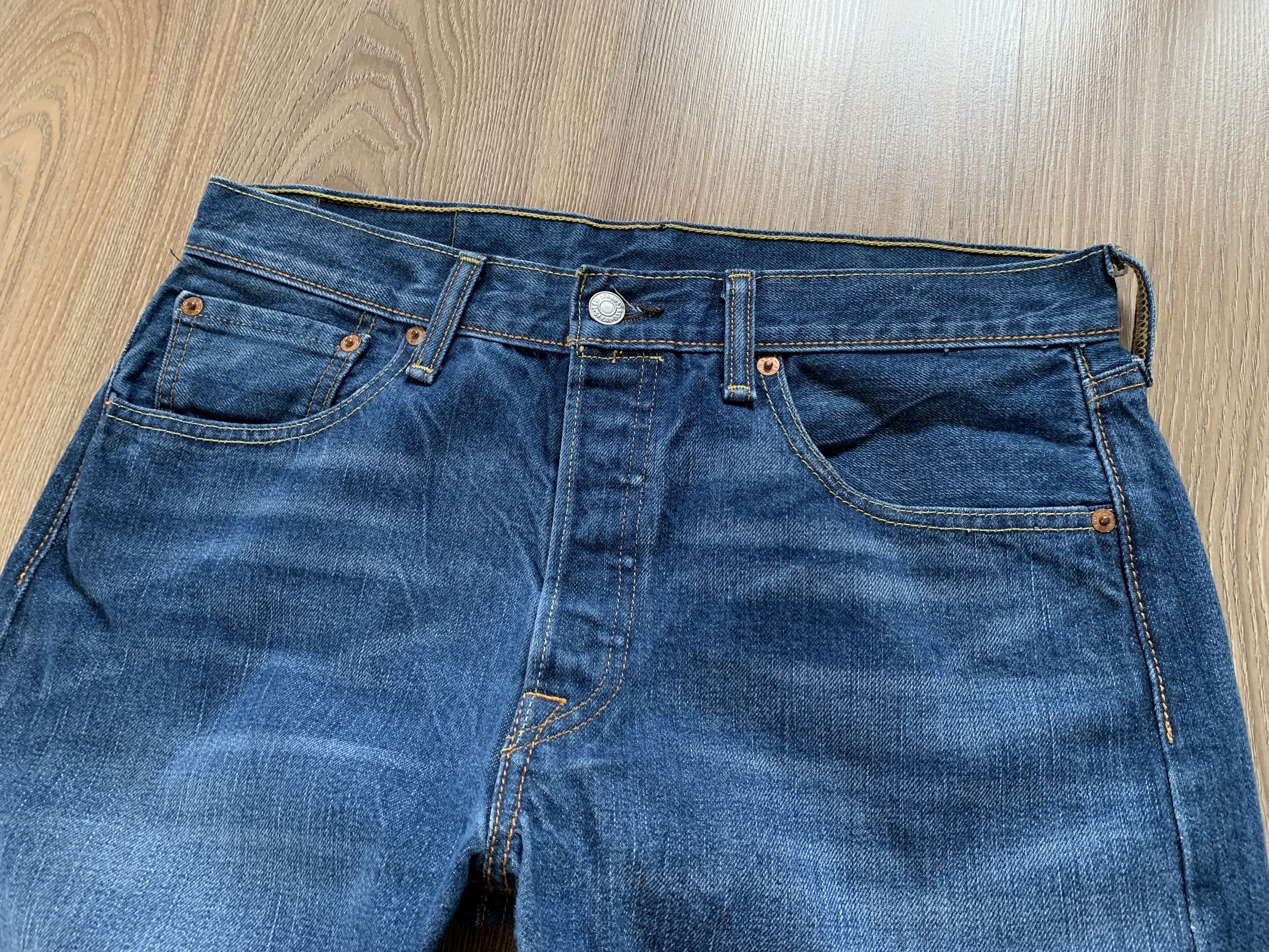 Levi's Levi's 501 Distressed Blue Jeans Size US 32 / EU 48 - 4 Thumbnail