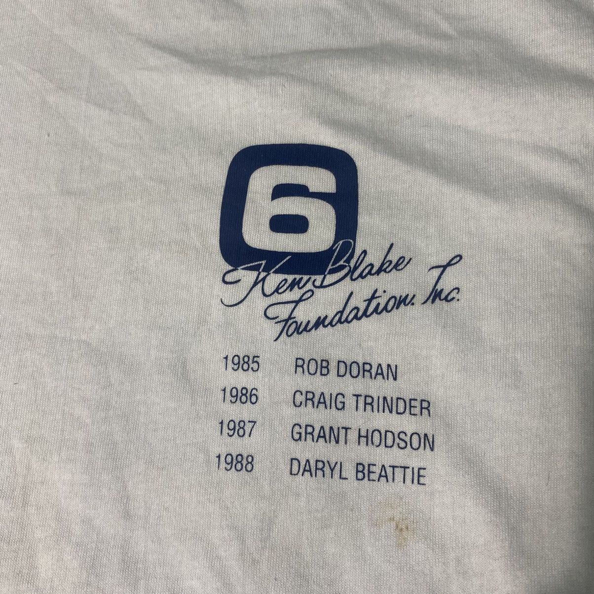 Vintage Vintage kenny Blake Aurstalia Motorcycle Racing Tshirt Size US M / EU 48-50 / 2 - 6 Thumbnail
