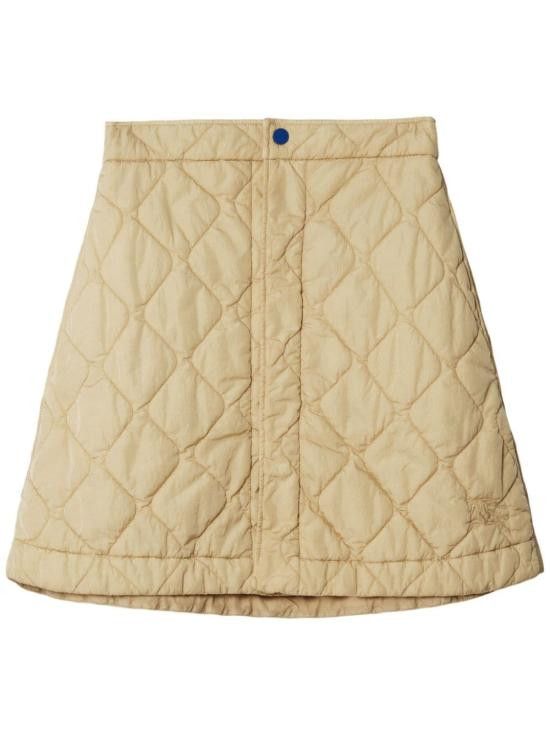 Burberry BURBERRY Women Mid Skirts 8081126 B7348 White Size 27" / US 4 / IT 40 - 1 Thumbnail