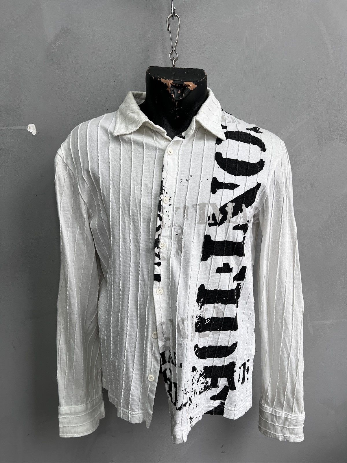 Diesel Distressed 3d opium gothic long sleeve hysteric glamour y2k Size US L / EU 52-54 / 3 - 9 Thumbnail