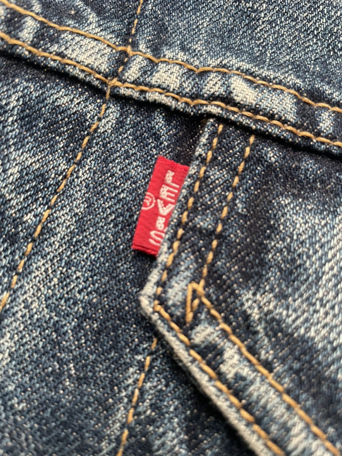 Levi's Vintage 90’s Levis 71557 E Denim Jacket Size US M / EU 48-50 / 2 - 16 Thumbnail