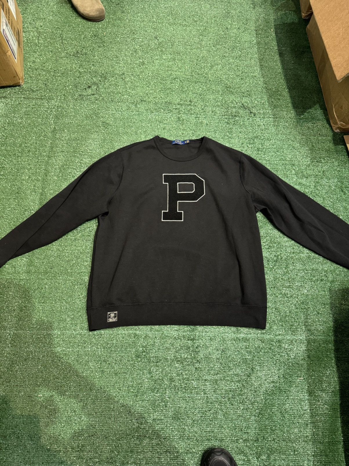 Polo Ralph Lauren Polo Ralph Lauren “P” Crewneck Size US XL / EU 56 / 4 - 3 Thumbnail