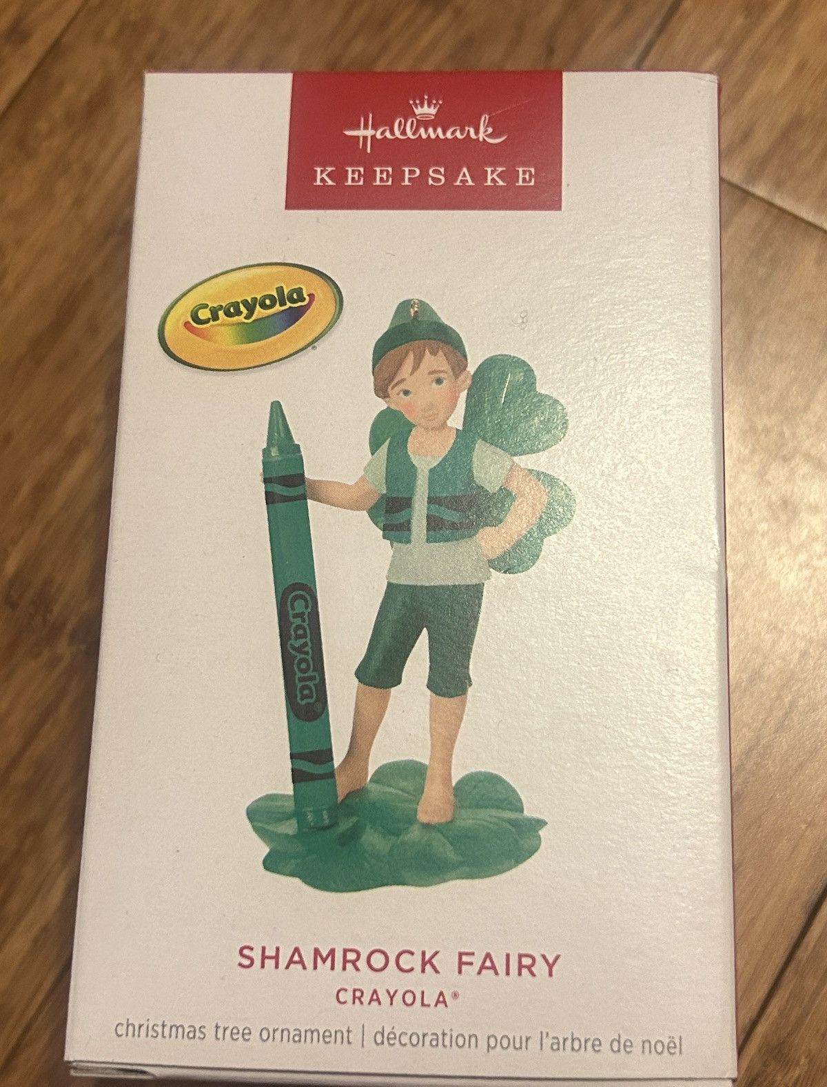 Other Hallmark Crayola Shamrock Fairy Christmas Tree Ornament Size ONE SIZE - 2 Thumbnail