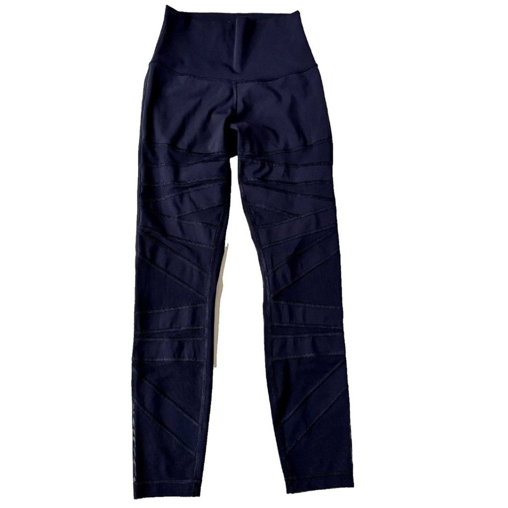 Lululemon Lululemon Highest Times Legging Naval Blue Mesh Size 27" / US 4 / IT 40 - 2 Thumbnail