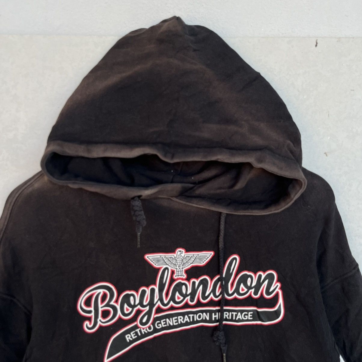 Other Vintage Boy London Black Hoodie With Red Accents Size S Size US S / EU 44-46 / 1 - 4 Thumbnail