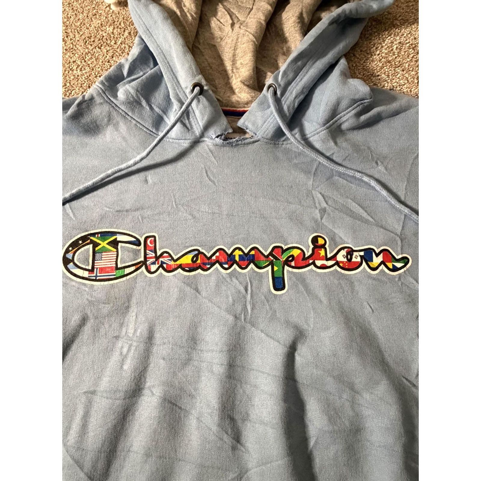 Champion Champion Flag Hoodie Large Mens Size US L / EU 52-54 / 3 - 4 Thumbnail