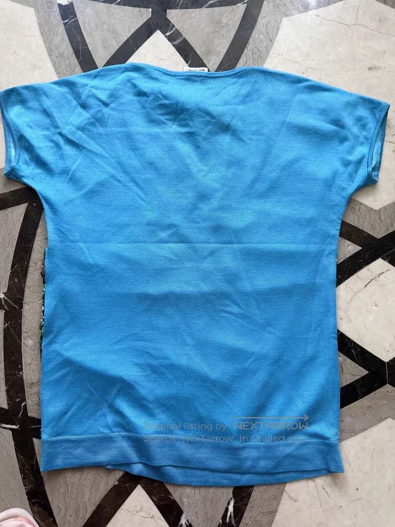 Hermes Hermes Knit T-Shirt, Front Silk Back Knit Size XXS / US 00 / IT 34 - 4 Thumbnail