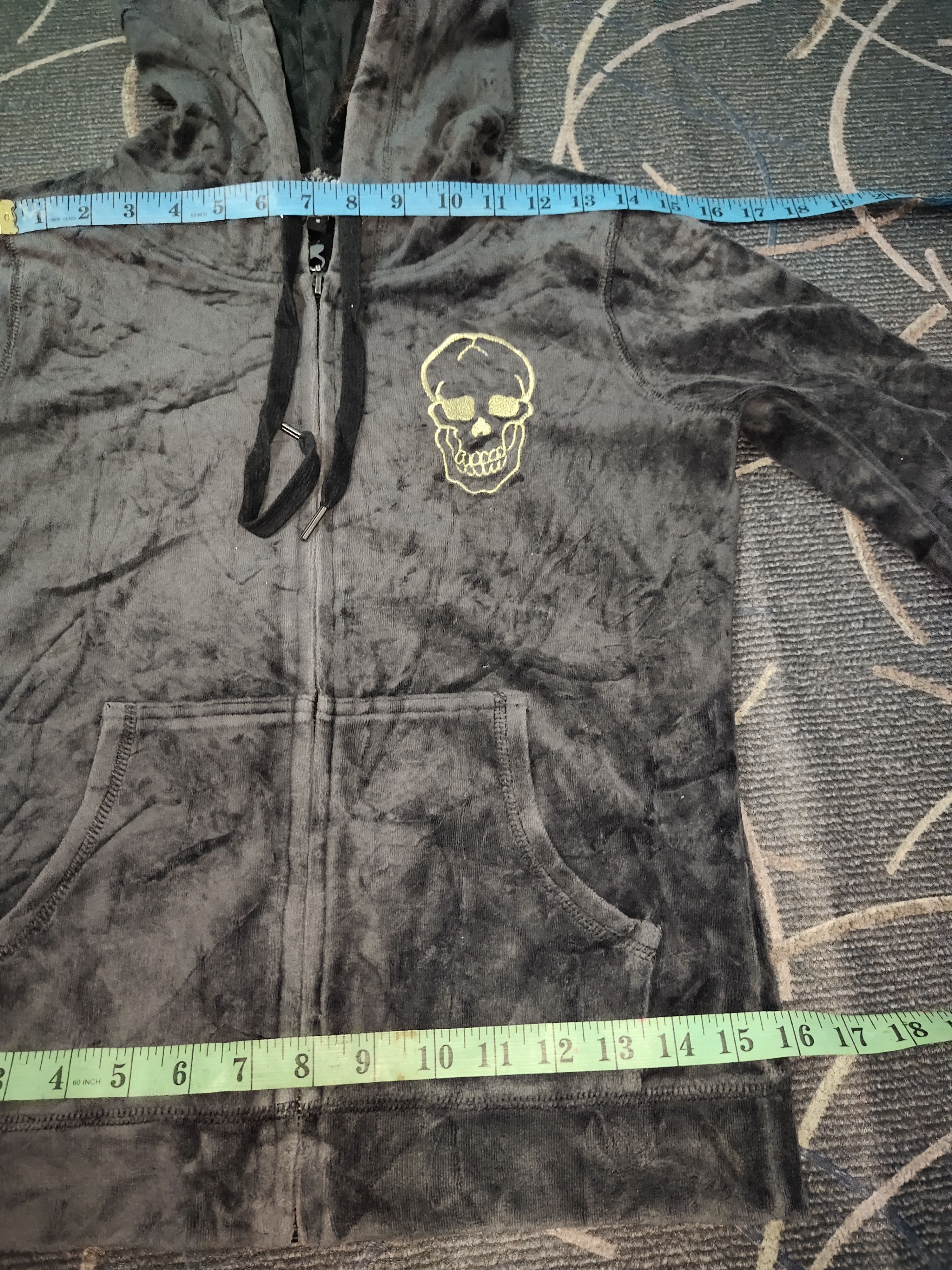 Christian Audigier × Ed Hardy Ed Hardy Skull Embroidered Sweater Size S / US 4 / IT 40 - 9 Thumbnail