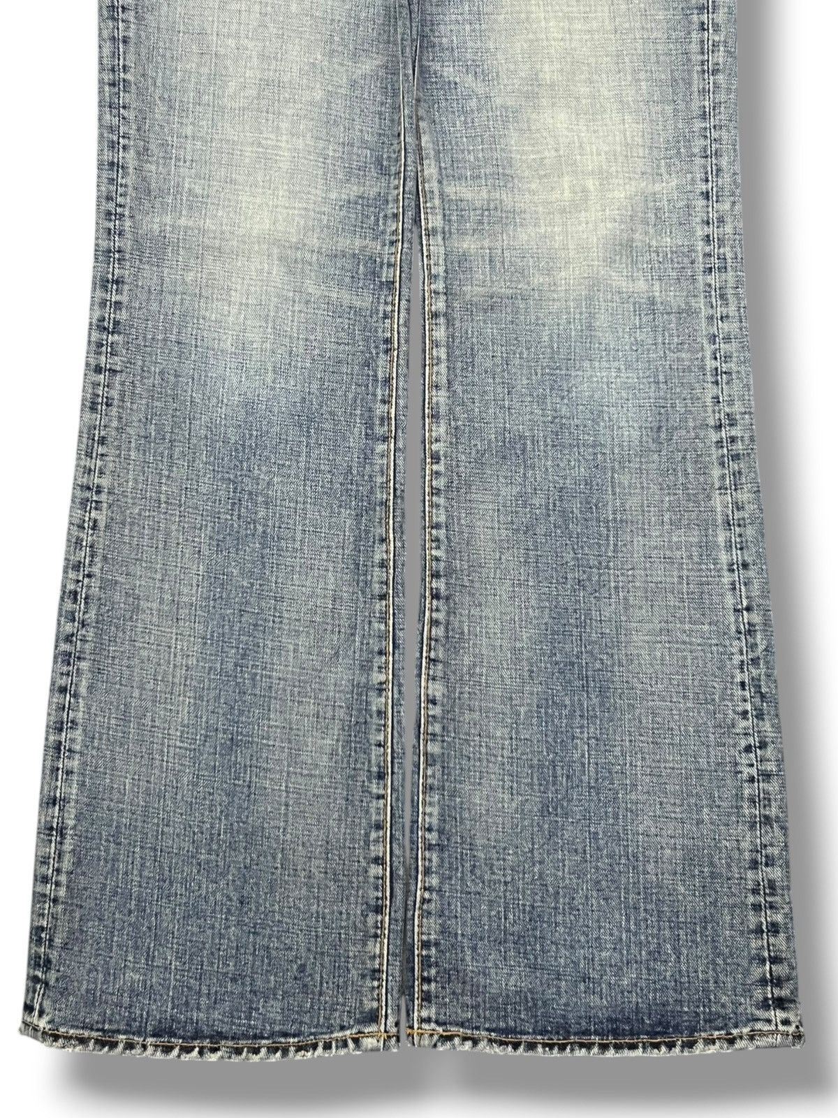Japanese Brand Bootcut Vintage GL Heart Japan - Faded Wash,Distressed Denim Size US 34 / EU 50 - 6 Thumbnail