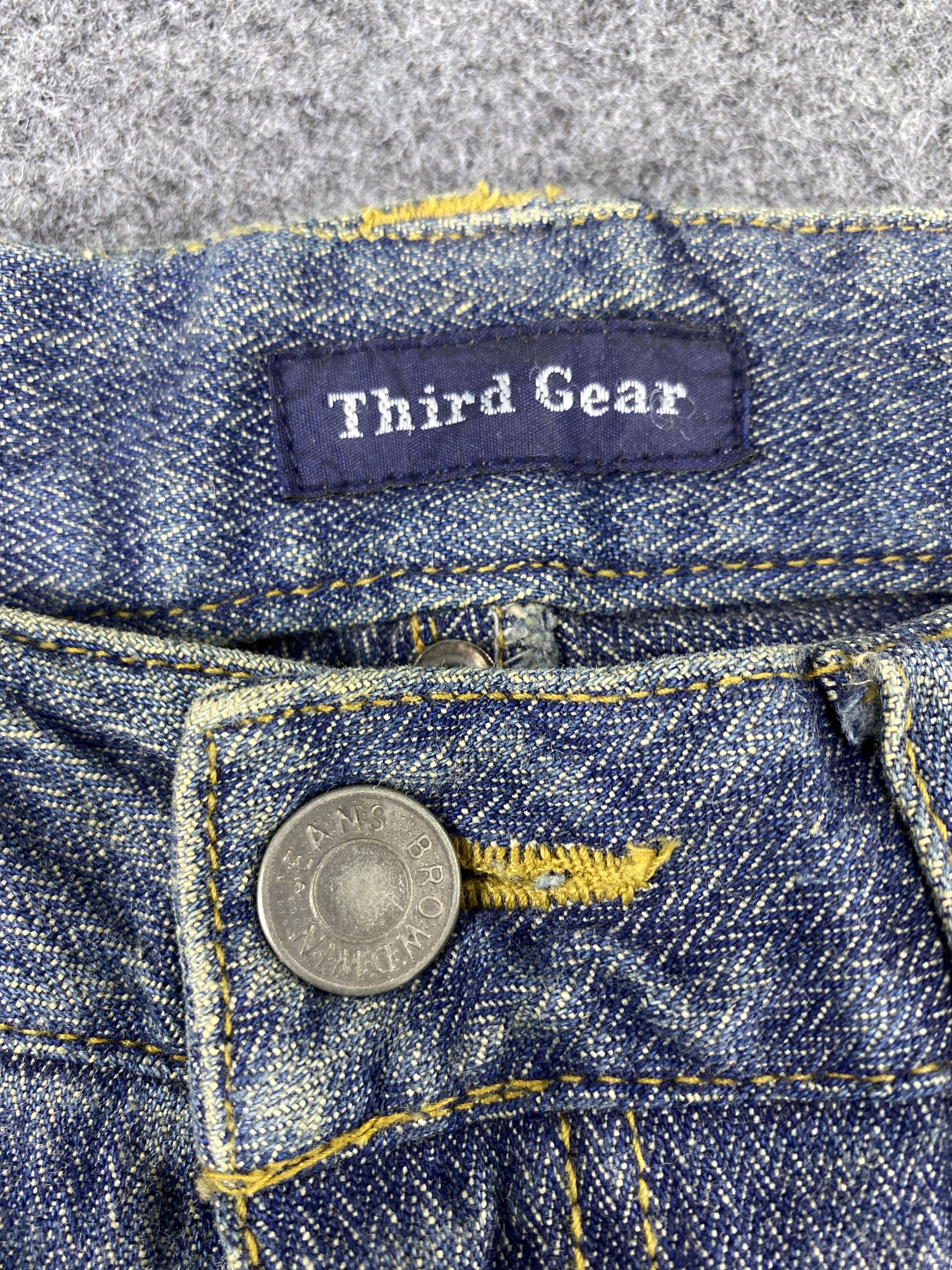 Japanese Brand Japanese Brand Third Gear bootcut Wash Jeans - J1036 Size US 28 / EU 44 - 8 Thumbnail