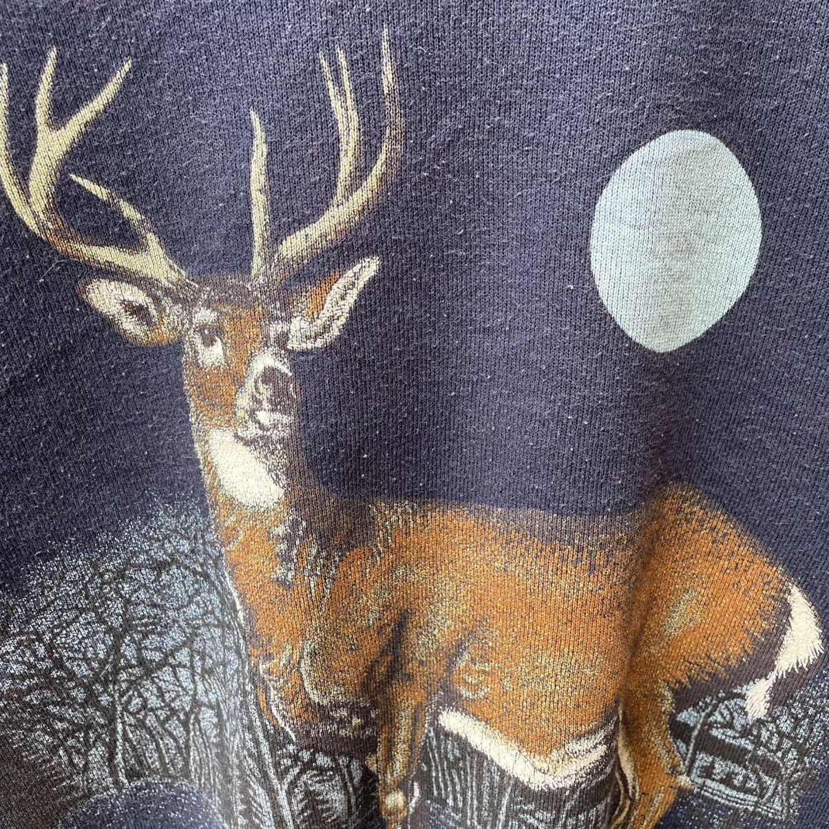 Habitat × Lee × Vintage 🔥Vintage 90s Lee Habitat Retro Big Deer Swatshirts Size US M / EU 48-50 / 2 - 5 Thumbnail
