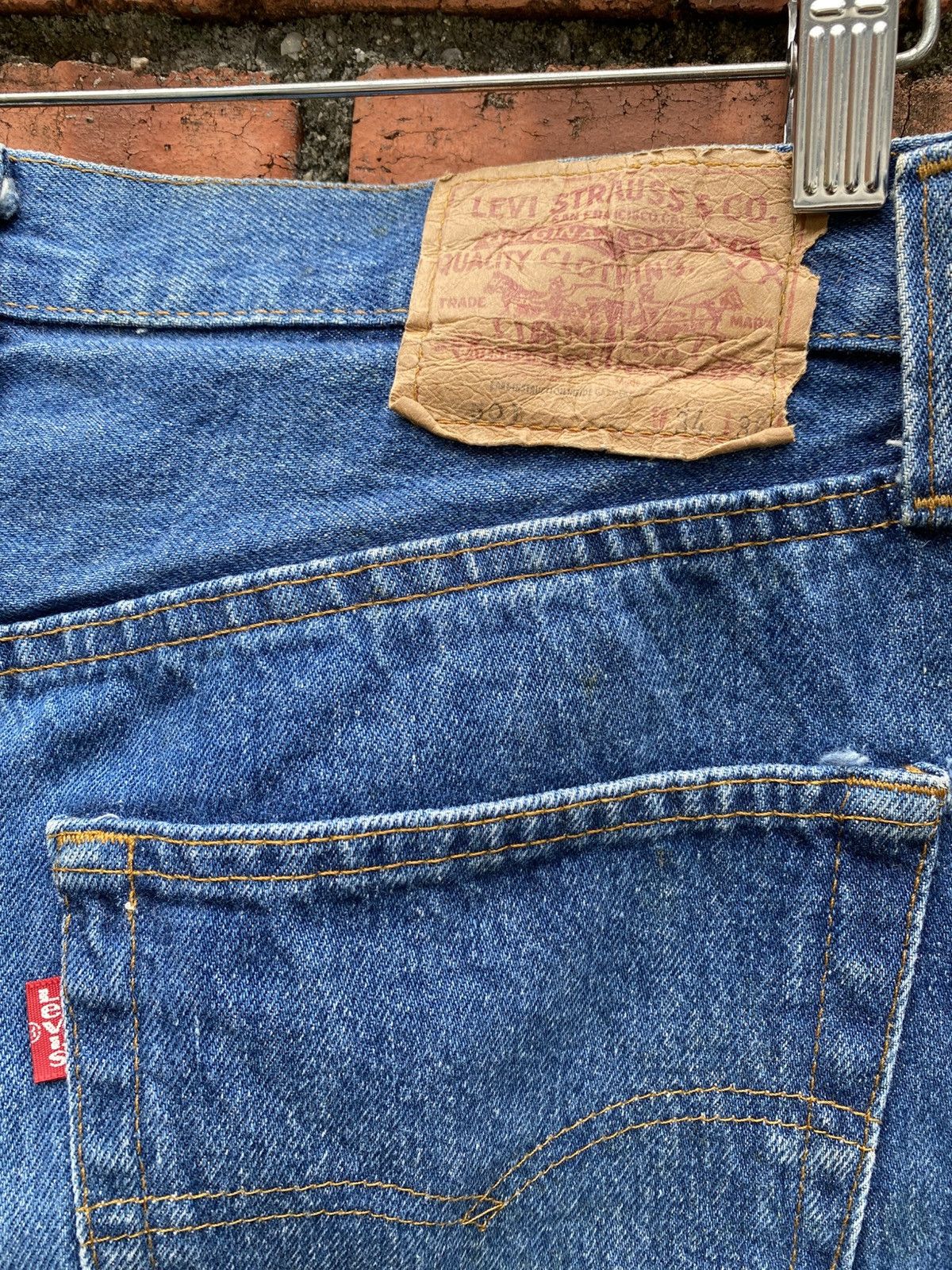 Levi's Vintage Clothing W32x28 Vintage levi's 501 made in Usa 80s Size US 32 / EU 48 - 6 Thumbnail