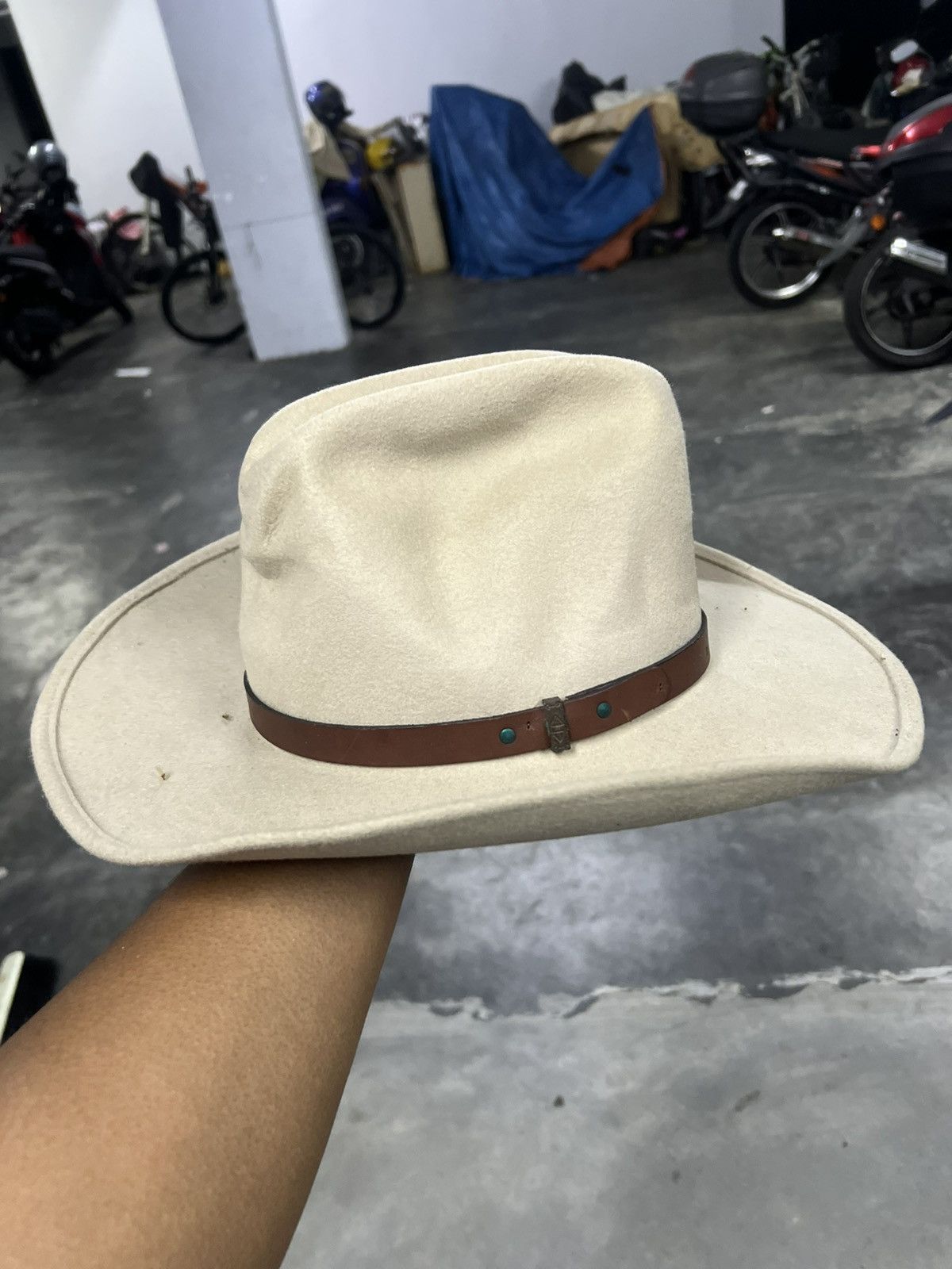 Japanese Brand × Vintage VINTAGE SHEPLES COWBOY HAT MADE IN USA Size ONE SIZE - 3 Thumbnail
