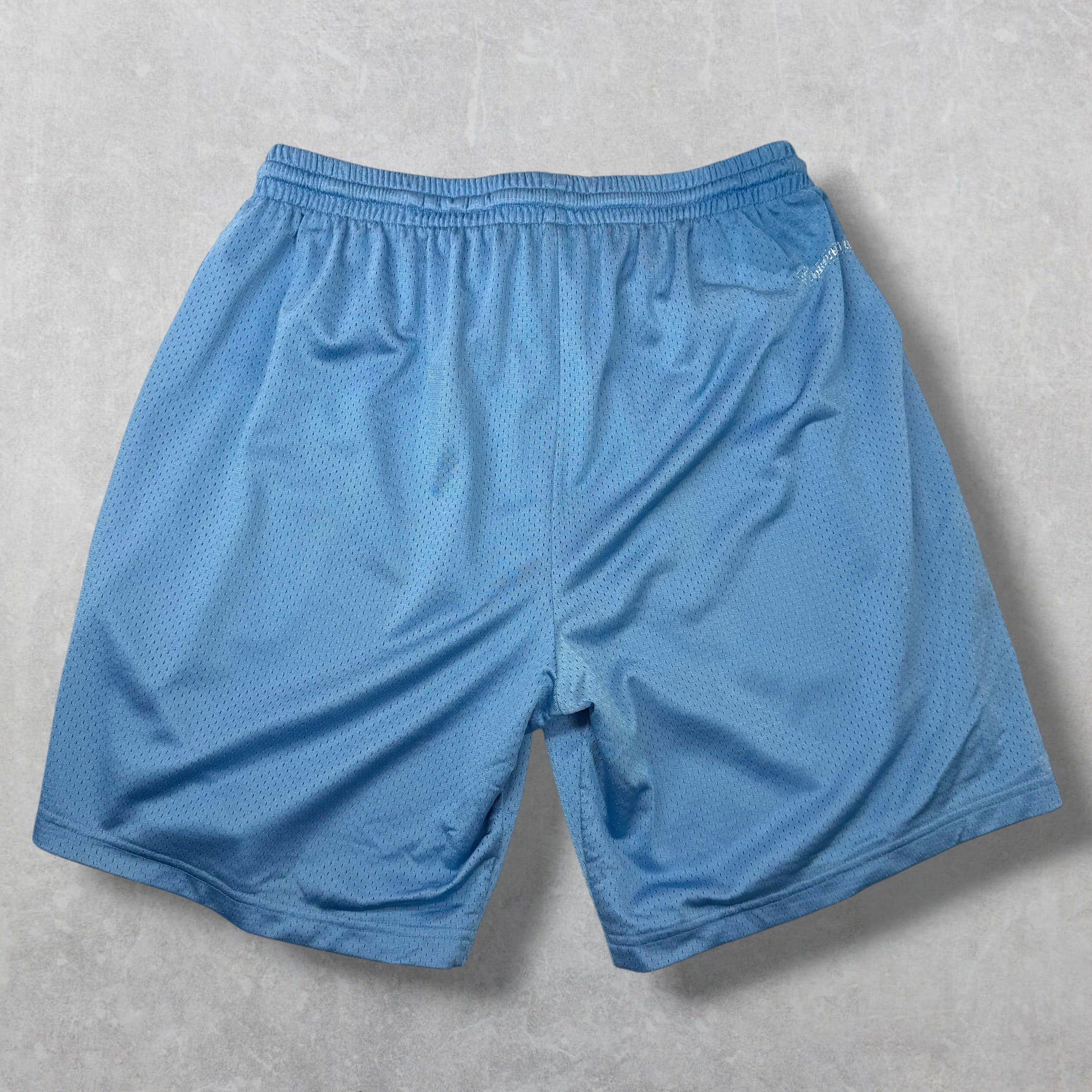 Chrome Hearts Chrome Hearts Blue Mesh Warm Up Shorts XXL Size US 26 / EU 42 - 2 Thumbnail