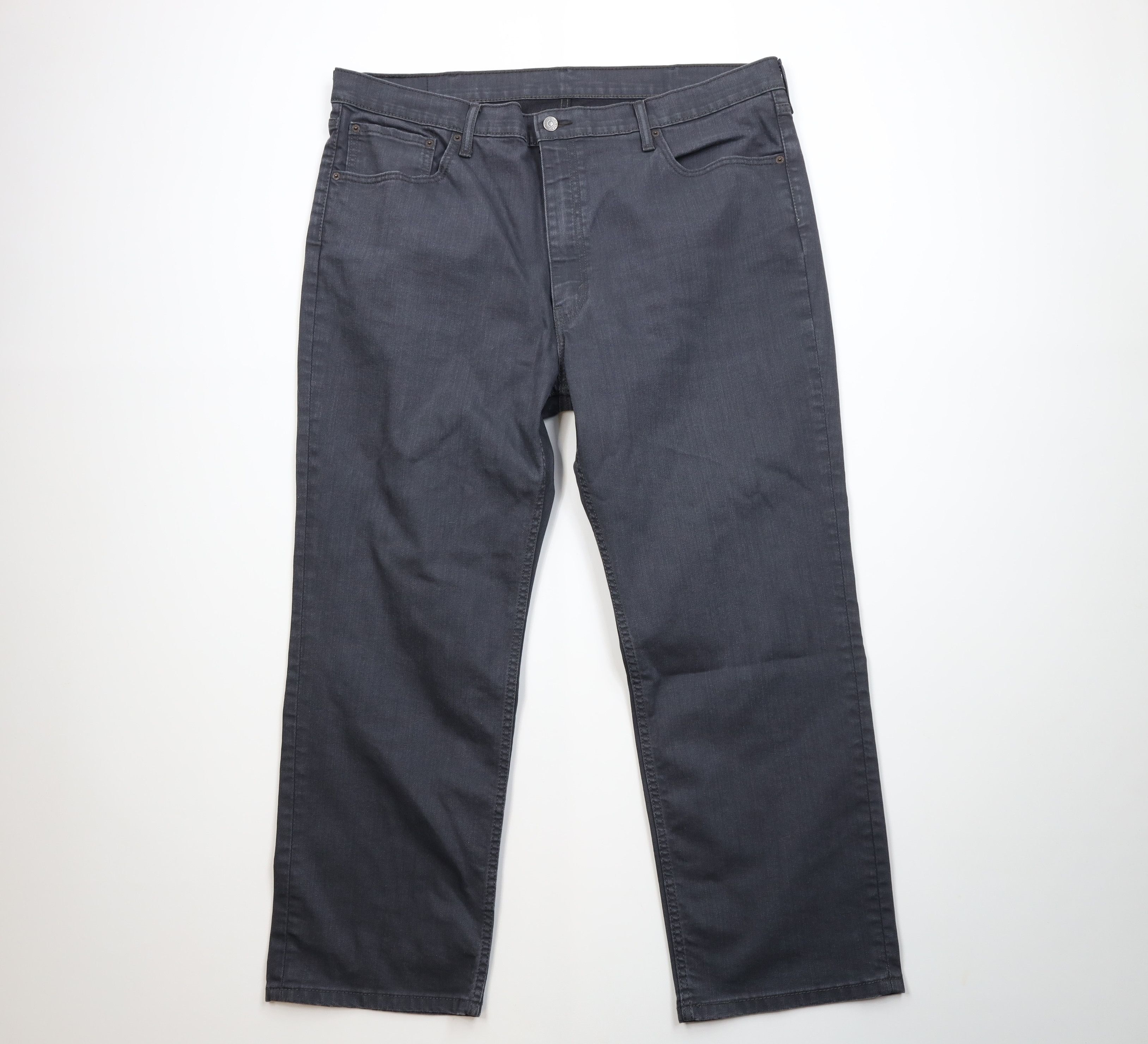 Levi's Vintage Y2K Levis 559 Straight Wide Leg Jeans Dark Gray Size US 44 / EU 60 - 1 Thumbnail