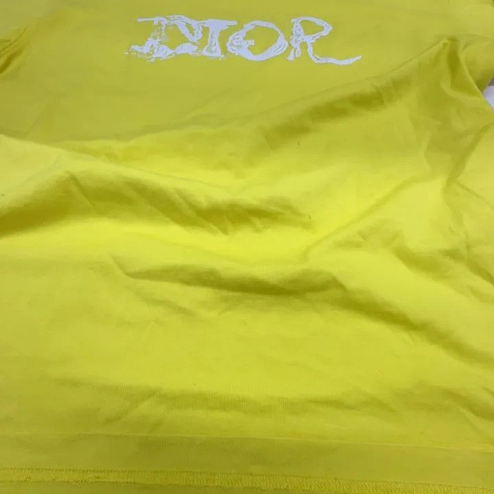 Dior Dior Dior Logo Embroidery Short Sleeve T-Shirt 0079-2507 Size US M / EU 48-50 / 2 - 7 Thumbnail