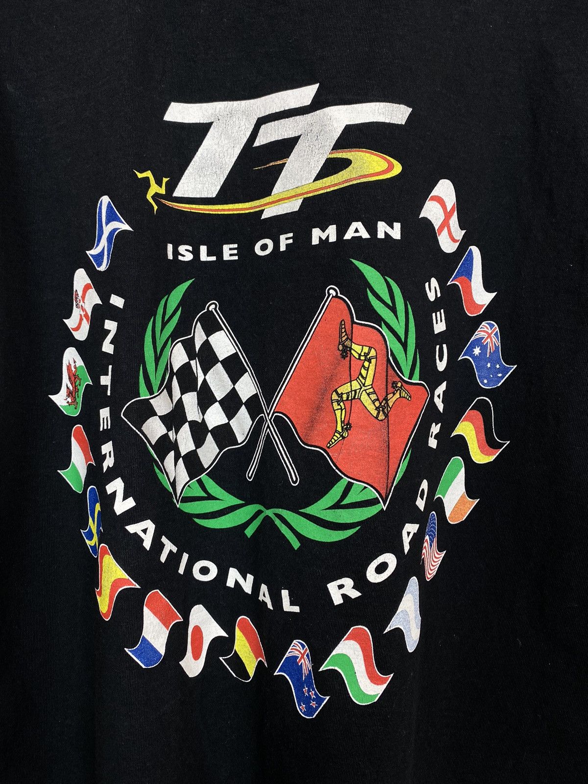 Vintage 🏍️ Vintage TT Isle Of Man Road Races 2010 Racing Tee Graphic Size US XXL / EU 58 / 5 - 8 Thumbnail