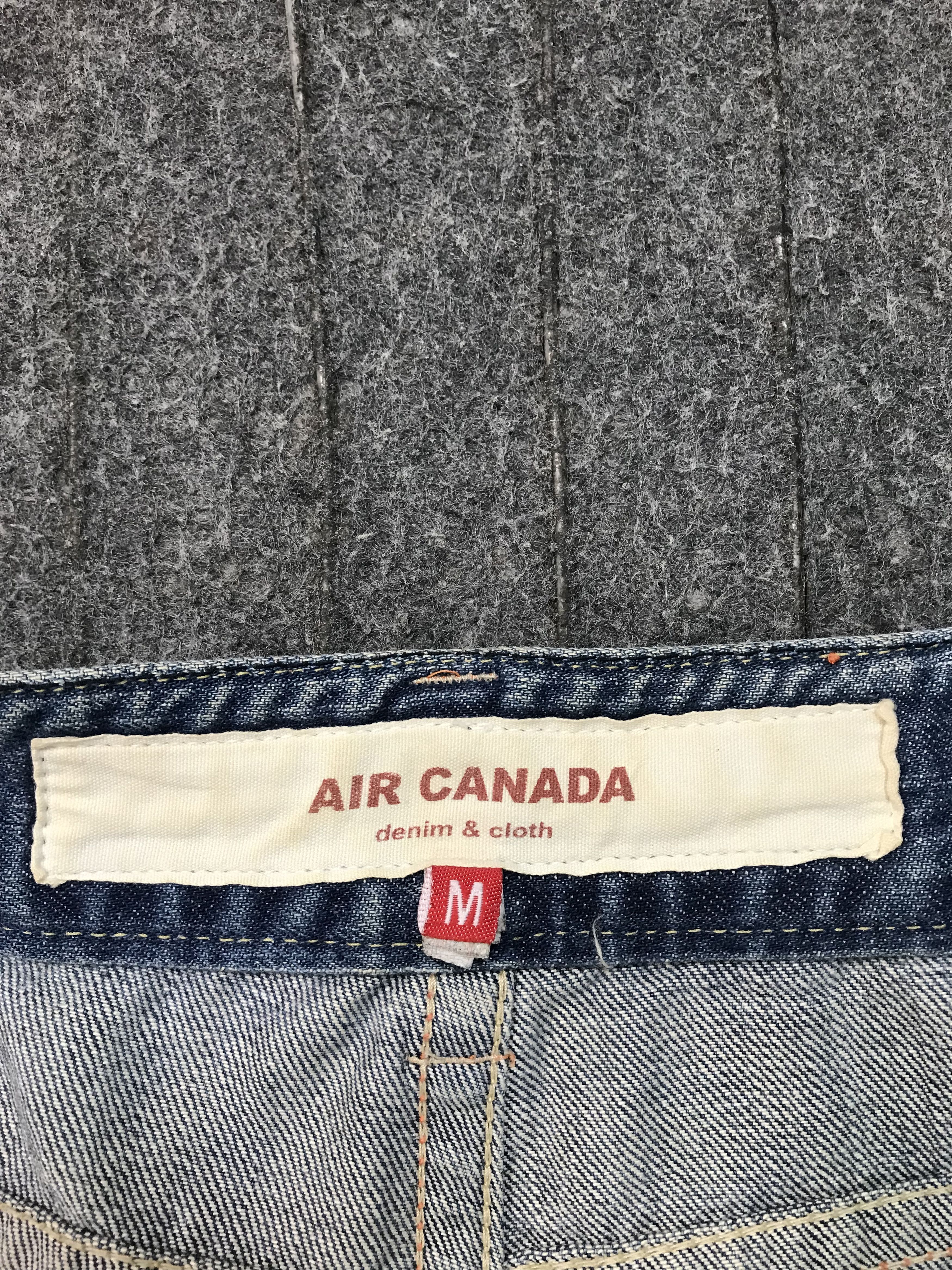 Other Air Canada Straight Cut Indigo Cargo Denim Jeans Size US 31 - 9 Thumbnail