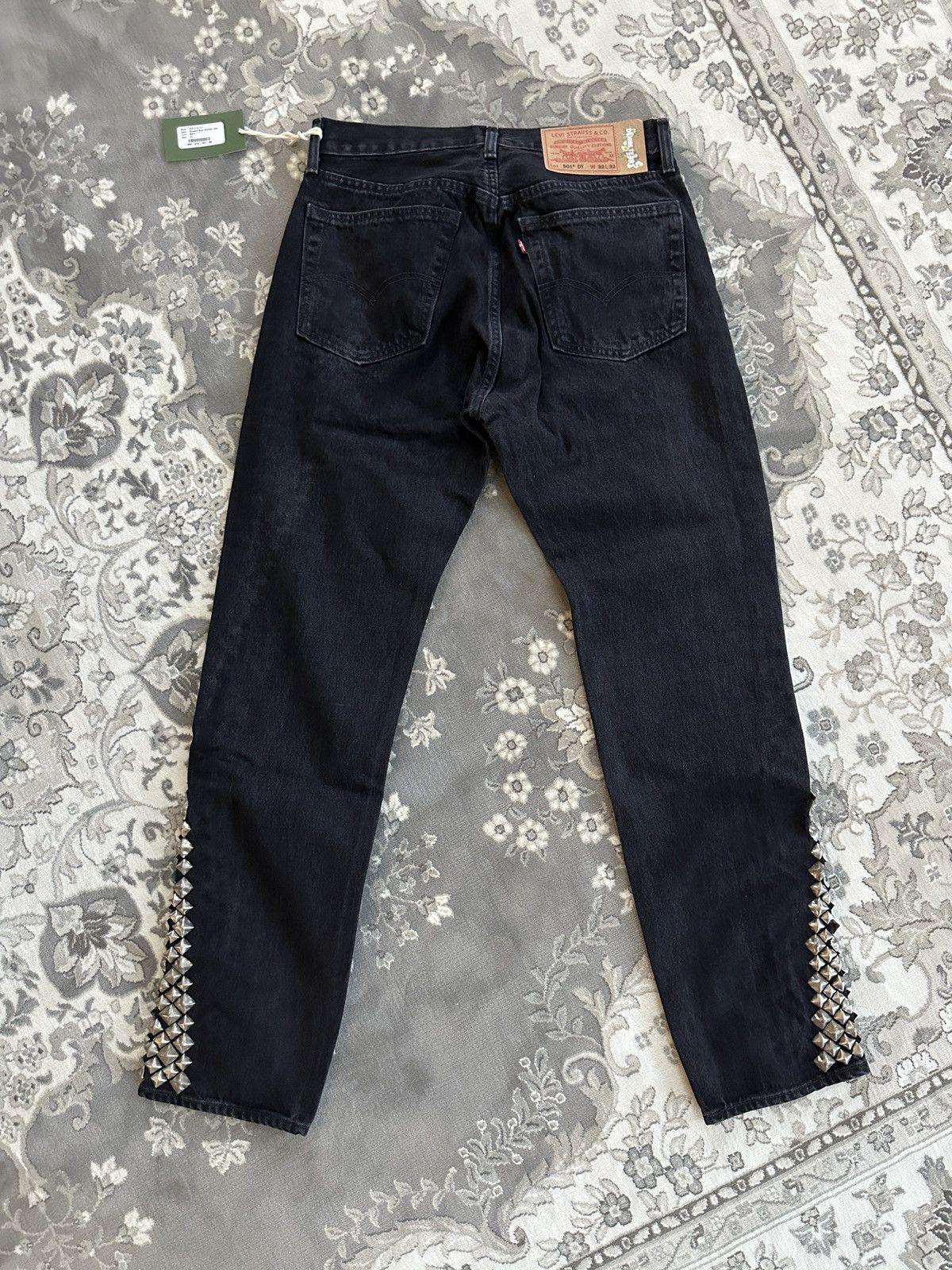 DENIM TEARS × Levi's Denim Tears Rockstar Studded Jeans Size US 32 / EU 48 - 2 Thumbnail