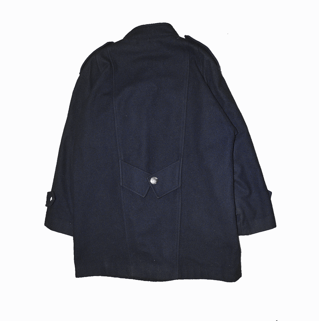 Ann Demeulemeester Ann Demeulemeester Navy Blue Trench Coat Size M / US 6-8 / IT 42-44 - 4 Thumbnail