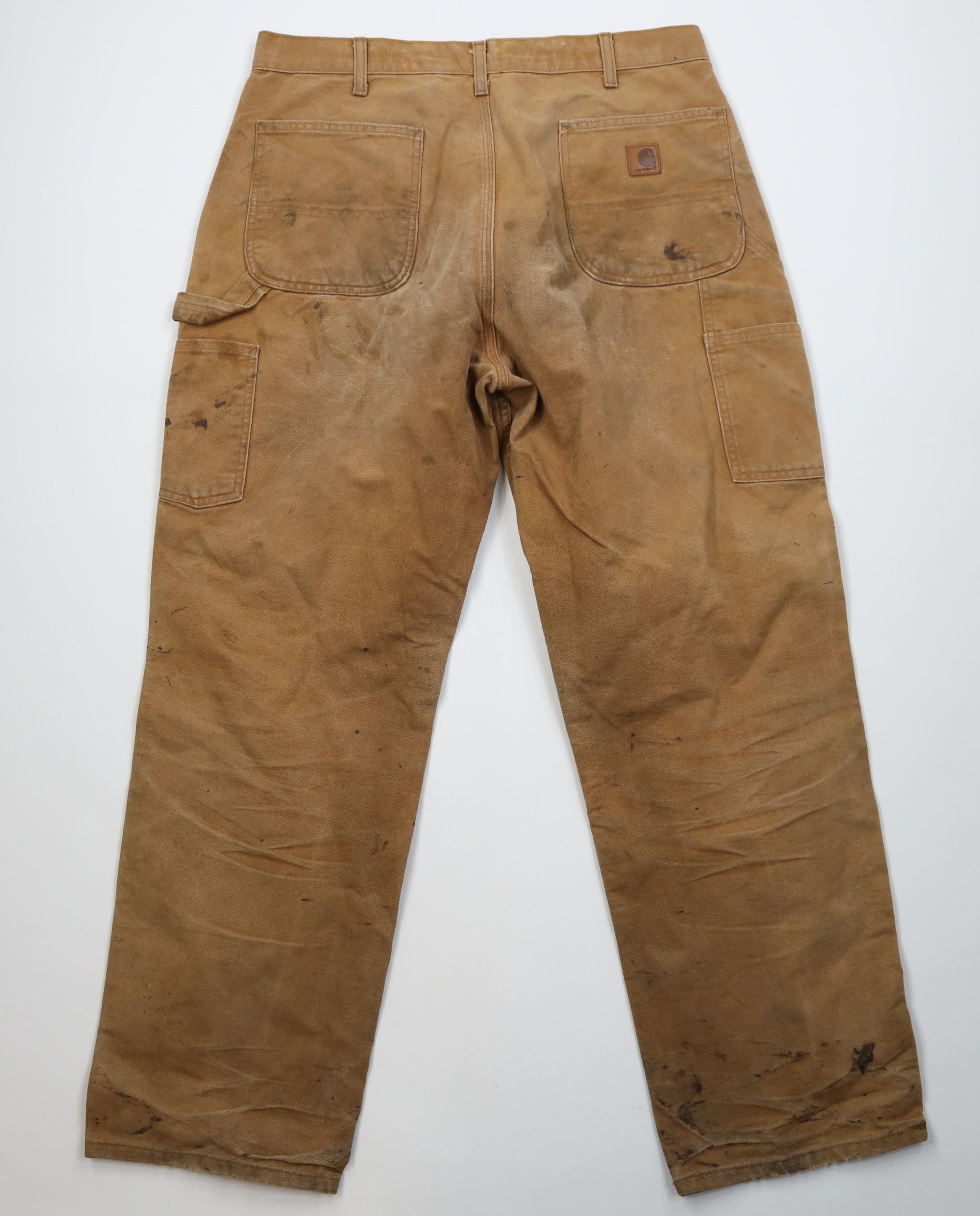 Carhartt Vintage Y2K Carhartt Wide Leg Canvas Dungaree Pants Duck Size US 36 / EU 52 - 11 Thumbnail