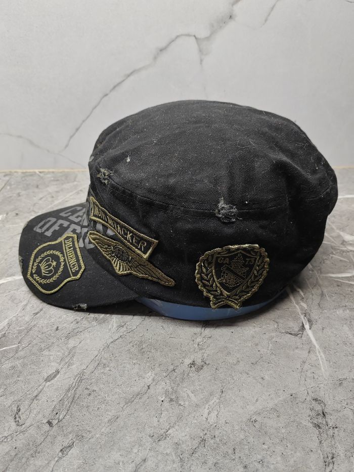 If Six Was Nine Vintage Military Cadet Distressed Style Cap Hat Size ONE SIZE - 1 Thumbnail