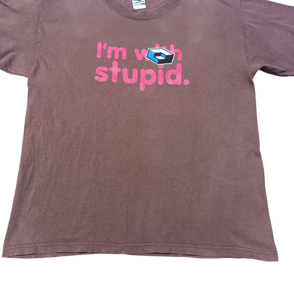 Hook-Ups Vintage Consolidated Skateboard Shirt 'im With Stupid' Size US L / EU 52-54 / 3 - 5 Thumbnail