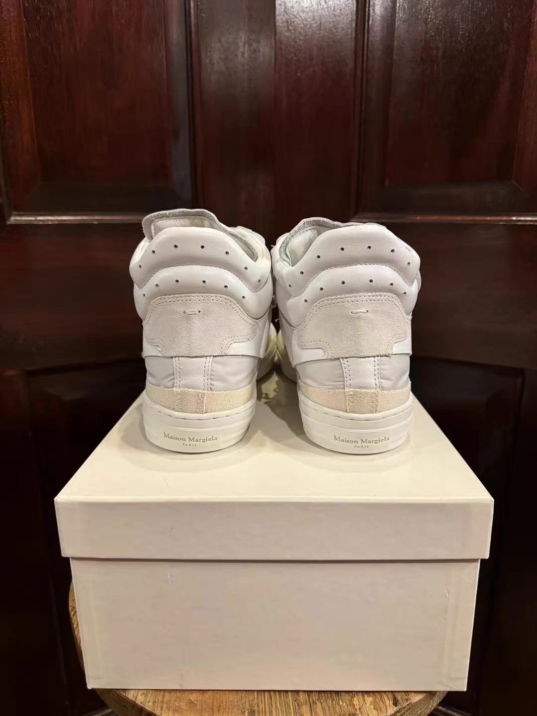 Maison Margiela Maison Margiela deconstructed buckle mid-top sneakers Ｑ25 Size US 6.5 / EU 39-40 - 3 Thumbnail