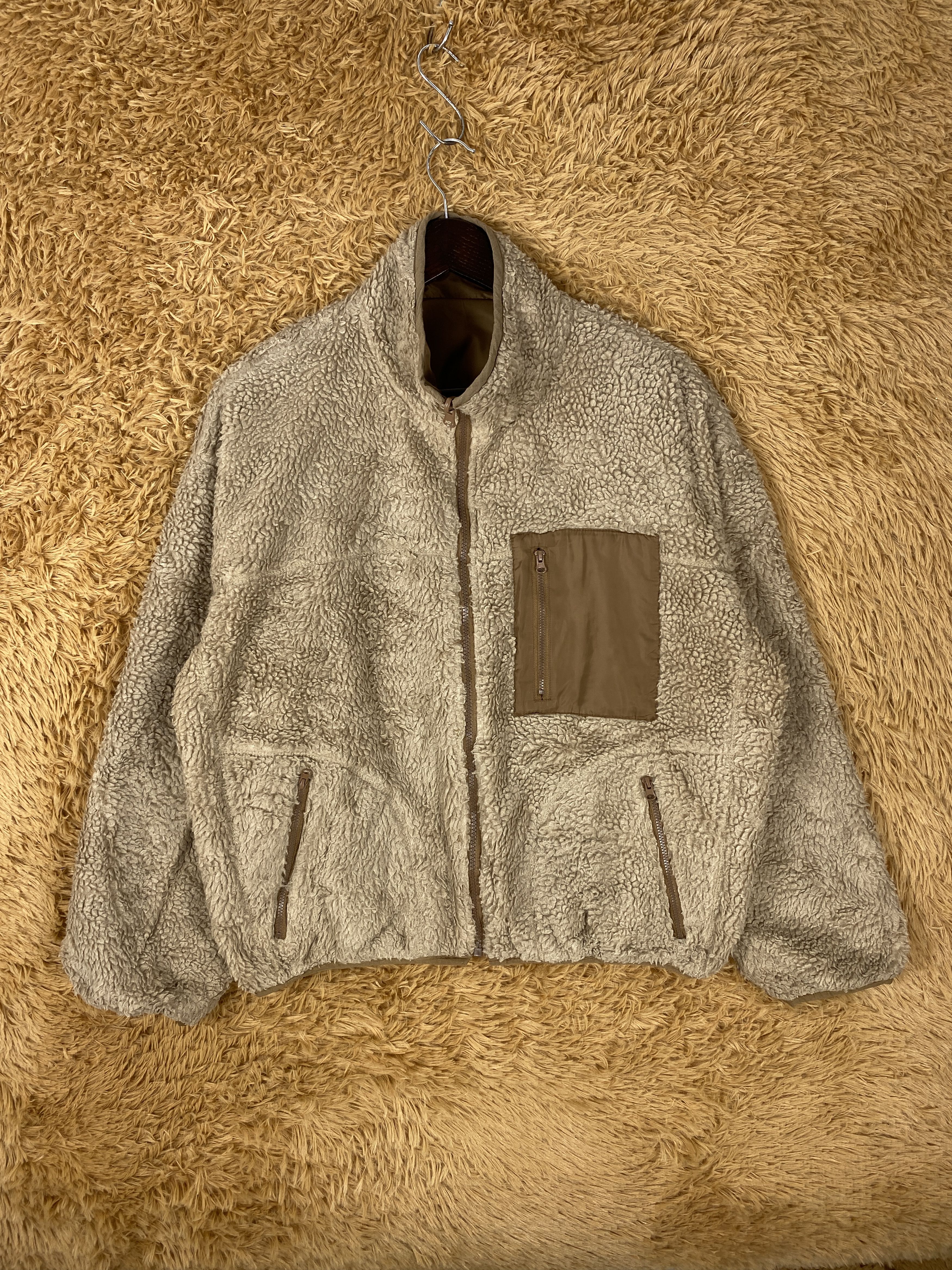 Japanese Brand Vintage Ingni Reversible Sherpa Jacket Size US M / EU 48-50 / 2 - 2 Thumbnail