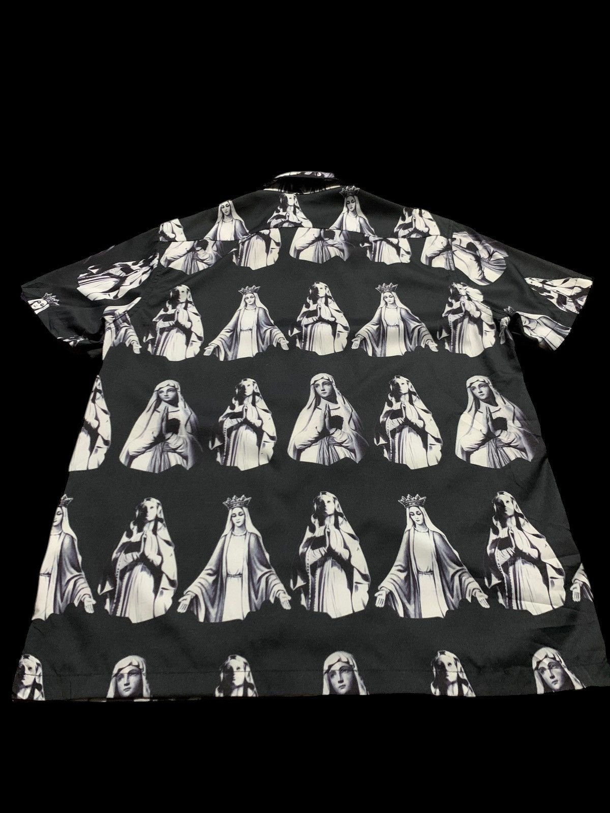 Other × Vintage 🔥Vintage Virgin Mary open collar shirt Size US L / EU 52-54 / 3 - 8 Thumbnail