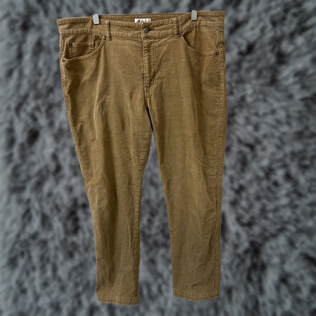 Peter Millar Peter Millar Corduroy Pants Mens 38x30 Brown Straight Leg Trousers Chino Casual Workwear Size US 38 / EU 54 - 1 Thumbnail