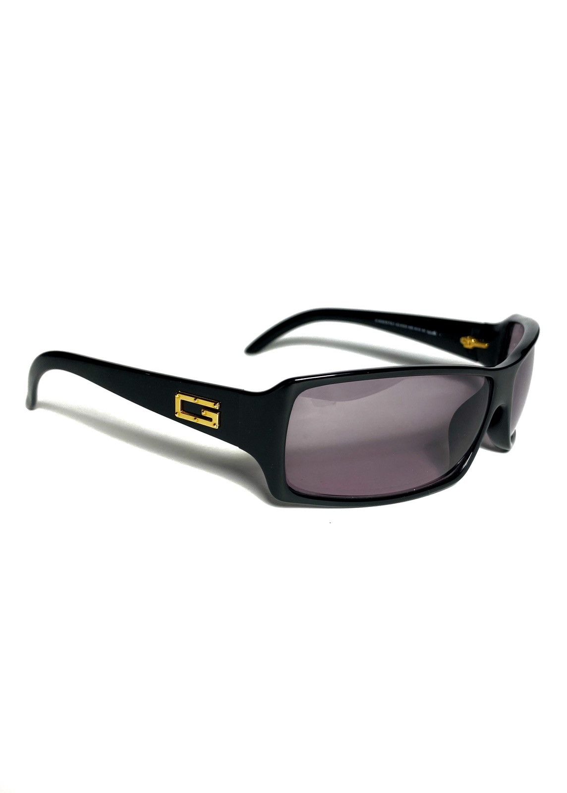 Gucci Gold Logo G Vintage Gucci Sunglasses Size ONE SIZE - 5 Thumbnail