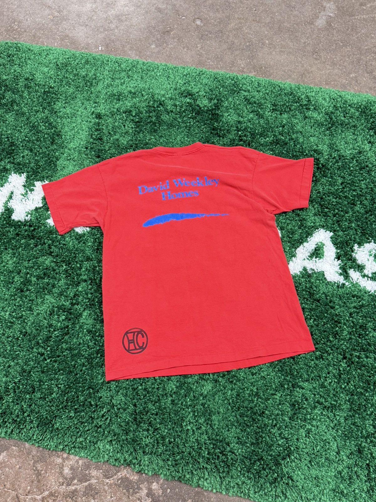 Fruit Of The Loom × Vintage Vintage Farmer Cartoon Cow Dog Fair Tee Red XL 90s Stitch Size US XL / EU 56 / 4 - 6 Thumbnail
