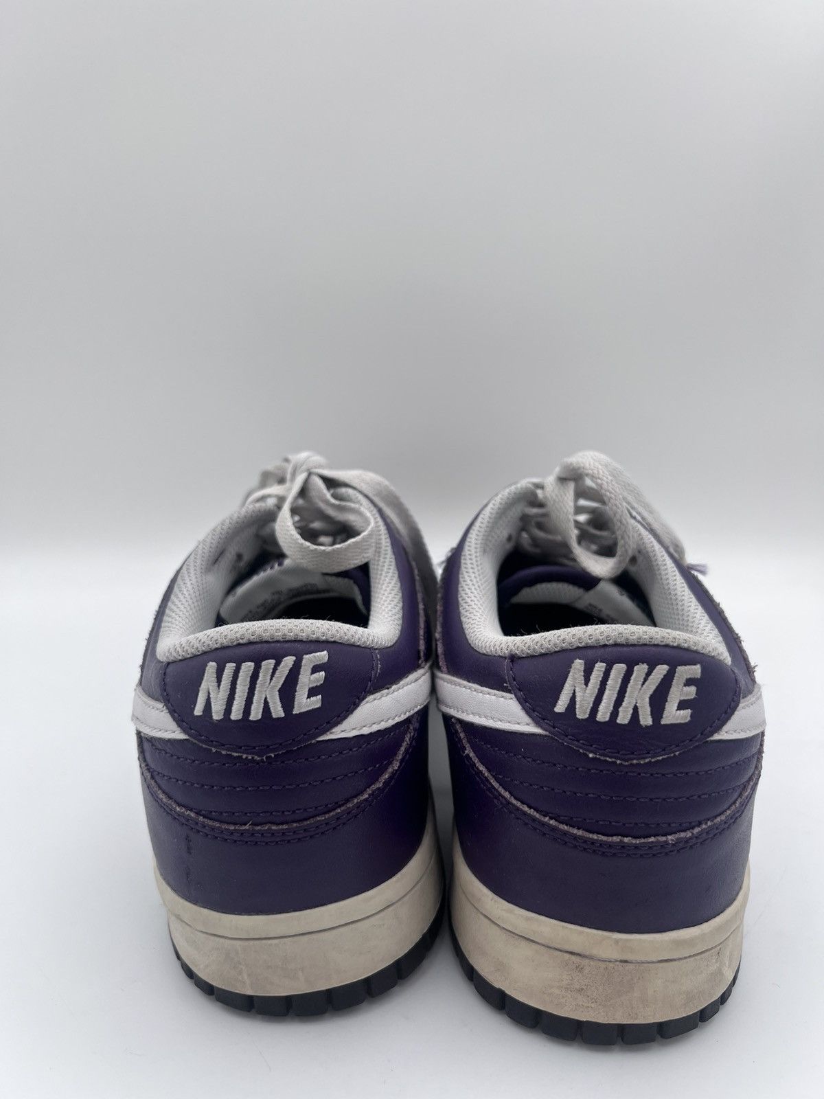 Nike Nike Dunk Low Women's Size 11 Running Shoes Purple White Size US 11 / IT 41 - 4 Thumbnail