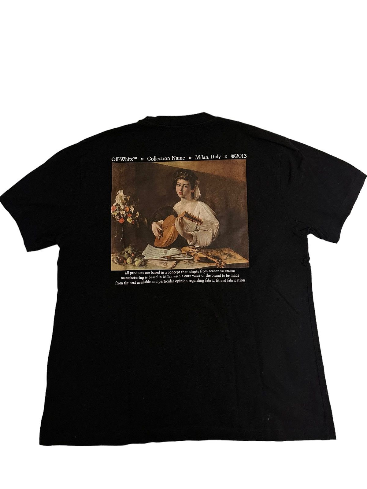 Off-White Off White Oversized Caravaggio T-Shirt Size US XS / EU 42 / 0 - 2 Thumbnail