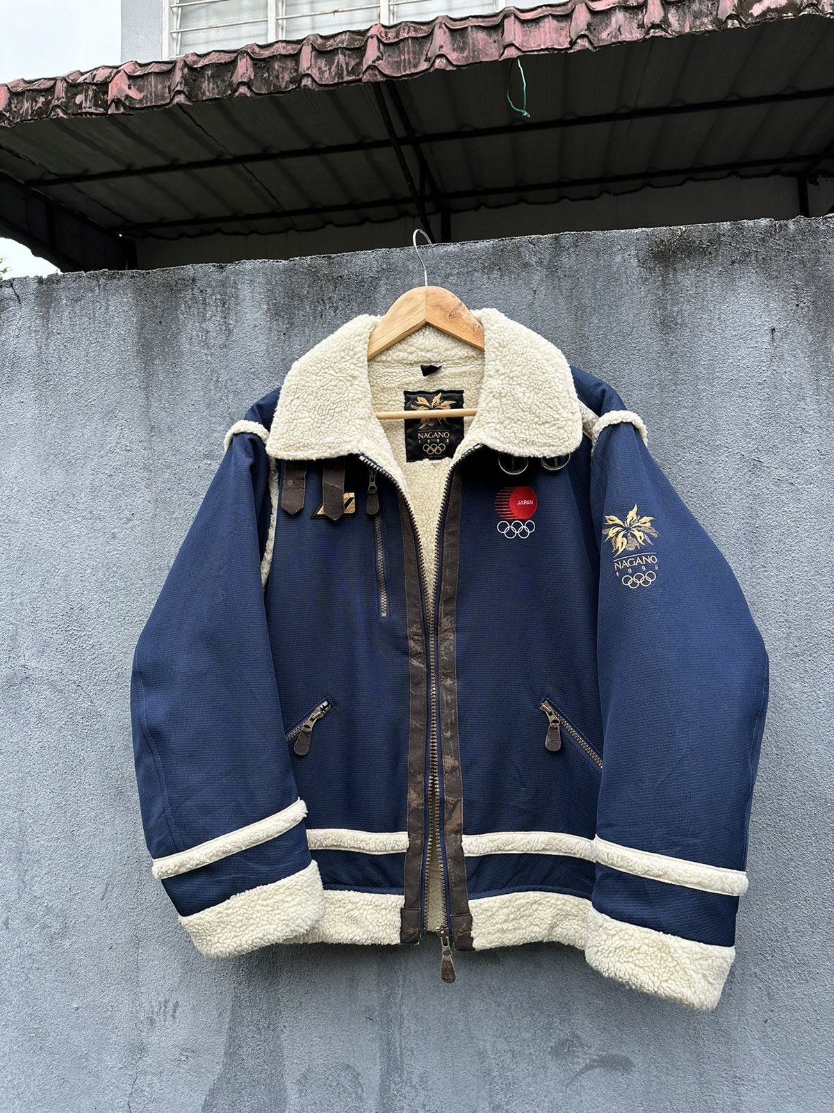 Vintage Vintage Mizuno 1998 Nagano Winter Olympic Japan Team Jacket Size US S / EU 44-46 / 1 - 7 Thumbnail