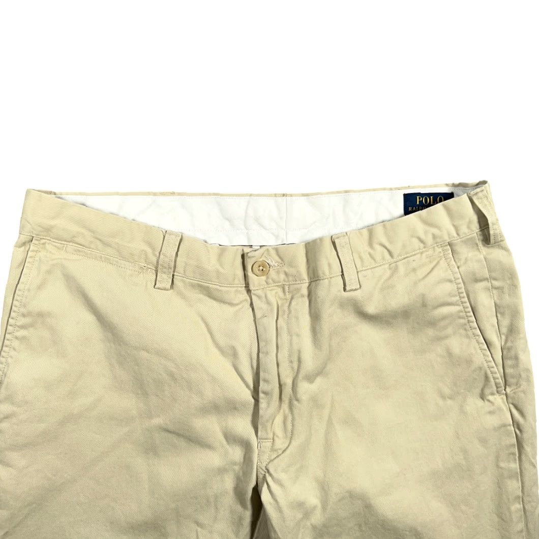 Polo Ralph Lauren Polo Ralph Lauren Pants Mens 35x31 Brown Classic Fit Flat Front Chino Size US S / EU 44-46 / 1 - 3 Thumbnail