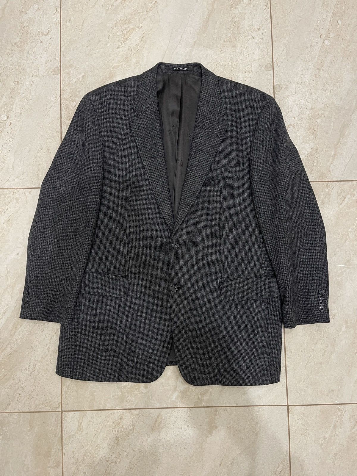 Piattelli Piattelli wool blazer vintage sport coat/classic jacket Size 48R - 5 Thumbnail