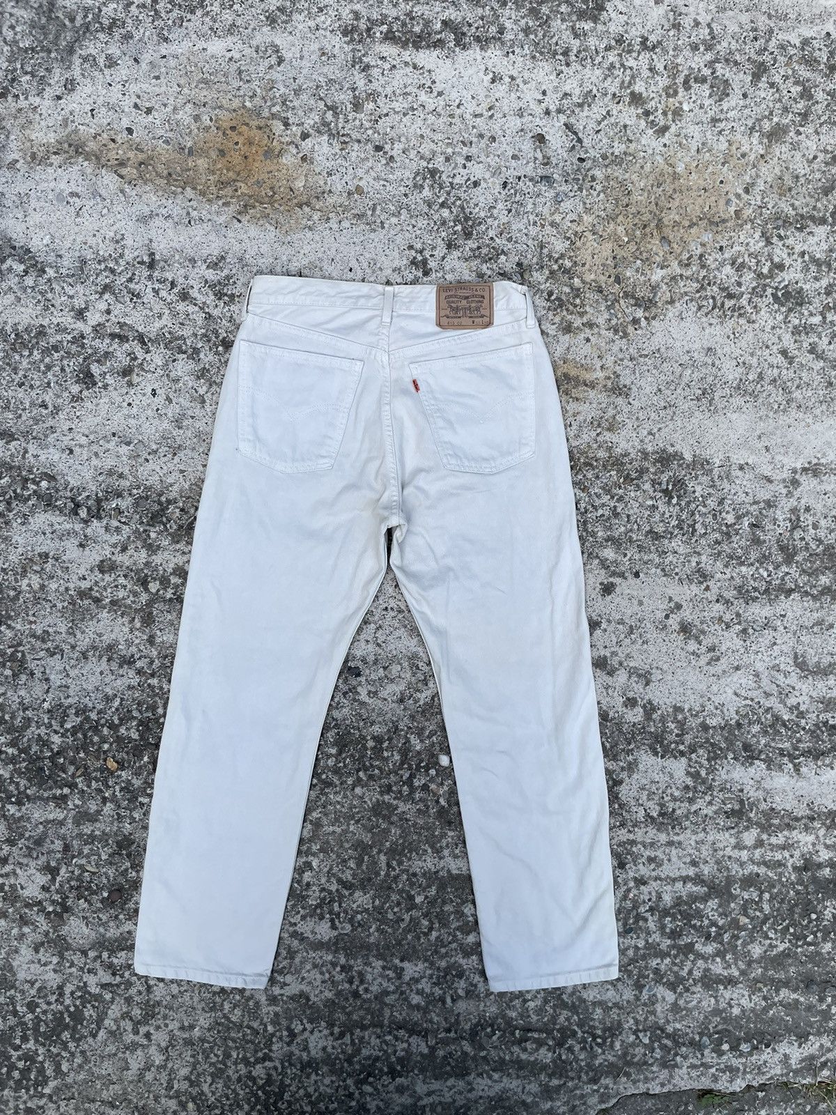 Levi's 615 02 33/30 regular orange tab men's jeans