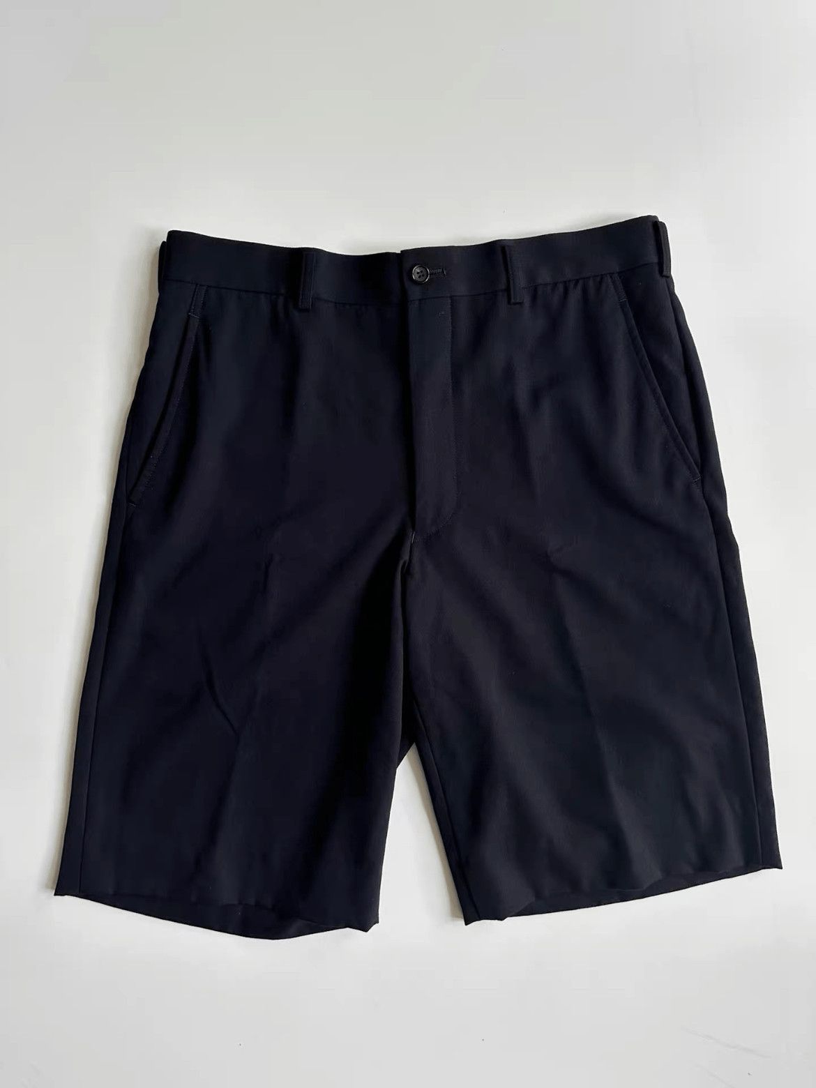 Comme des Garcons Homme Plus Sz M Comme Des Garcons Homme Plus Wool Shorts-2508 Size US 30 / EU 46 - 1 Thumbnail