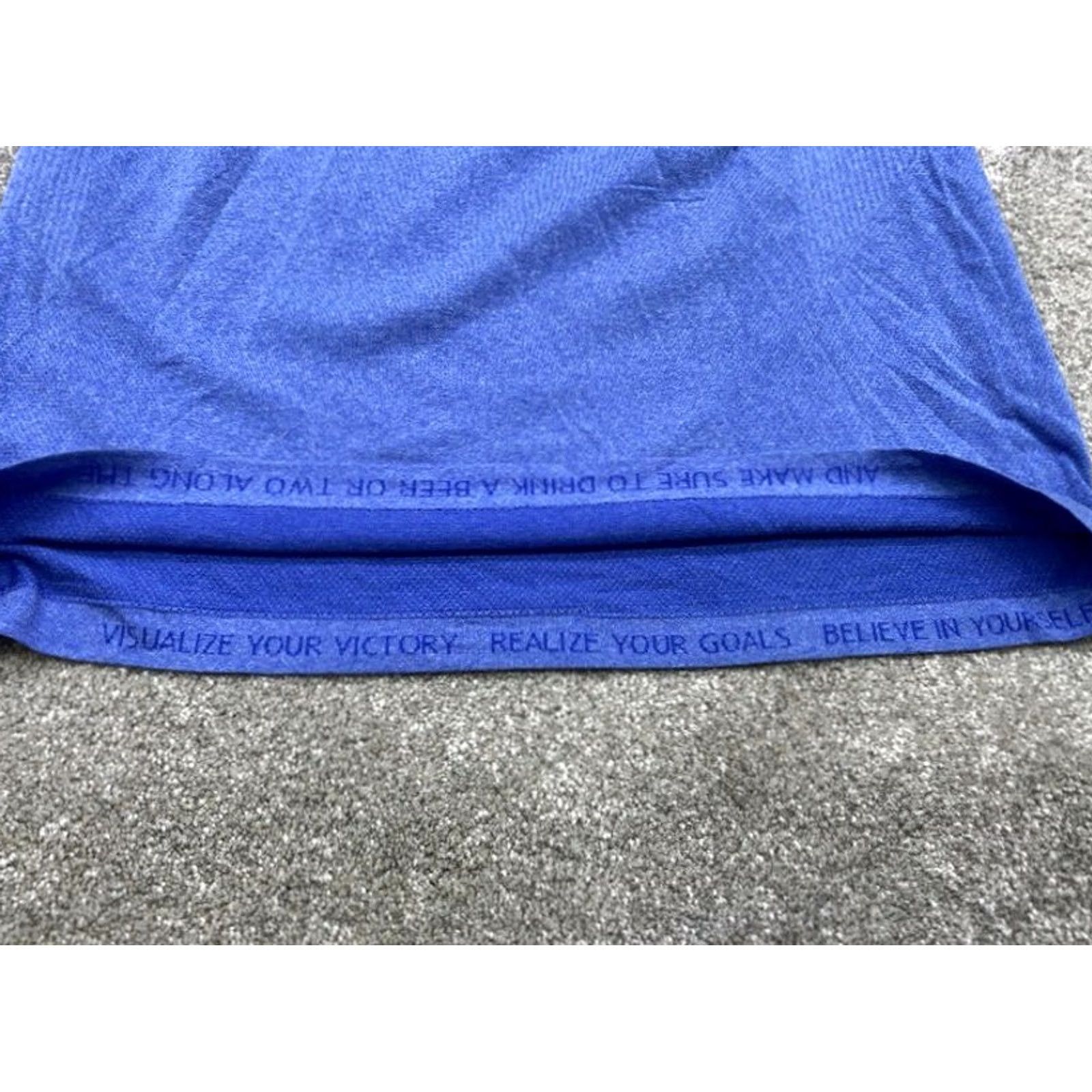 Lululemon Lululemon Polo Shirt Vent Tech Men’s Small Blue Live In Practice Stretch Shirt Polo Golf 90s Mens Size US S / EU 44-46 / 1 - 7 Thumbnail